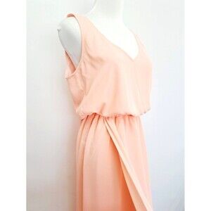 NWT Show‎ Me Your MuMu Kendall Maxi Dress, Frosty Pink Crisp, Small